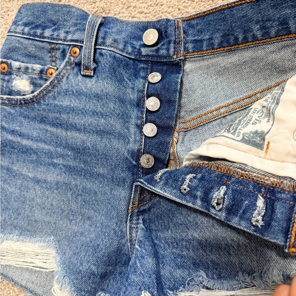 Levi’s 501 denim shorts 3 pairs - Picture 8 of 16